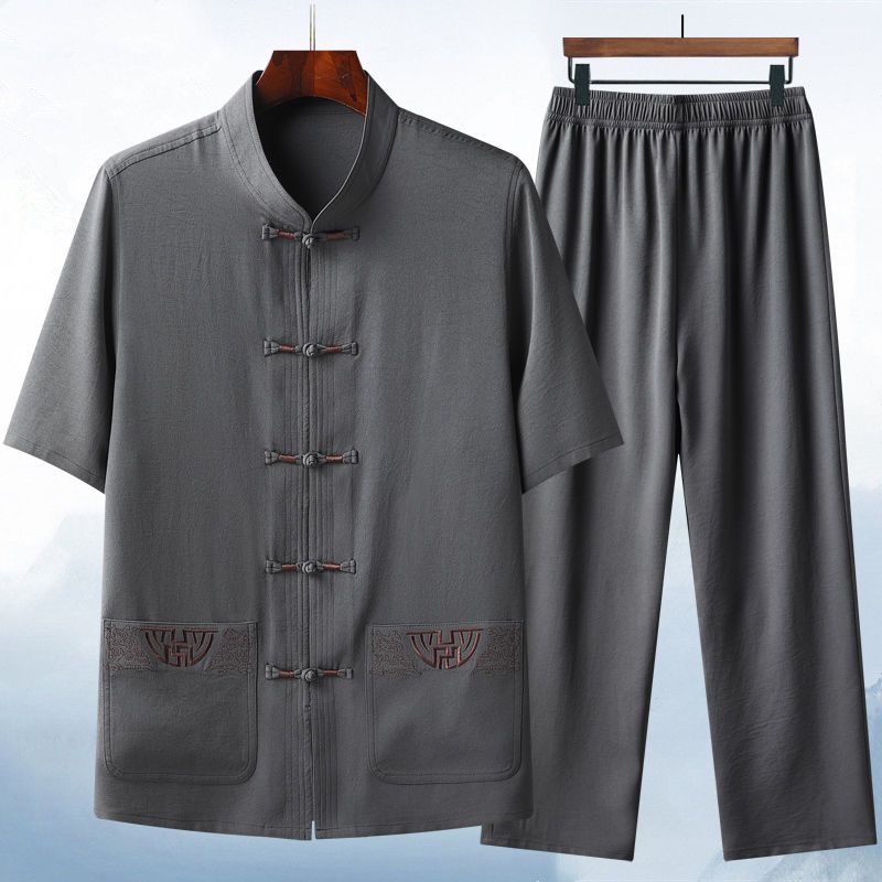 2024 Sommer neue Mode einfarbi – Short Linen Drawstring Bewertung und Preis