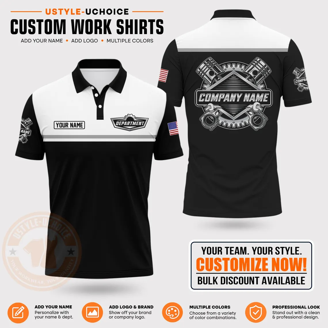 Maßgeschneidertes Mechaniker-A – Polo Shirt Pique Bewertung und Preis