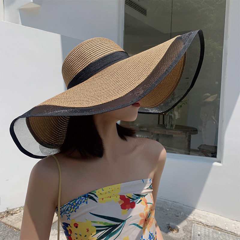 Frauen Sonnenhut Große Traufe  – Bucket Hat Straw Bewertung und Preis