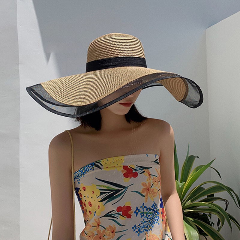 Frauen Sonnenhut Große Traufe  – Bucket Hat Straw Bewertung und Preis