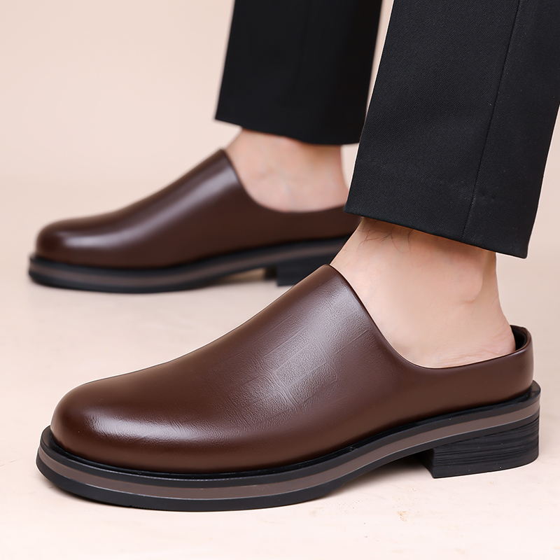 Herren Slip-On Halbpantoffeln, – Flip Flop Leather Men Bewertung und Preis