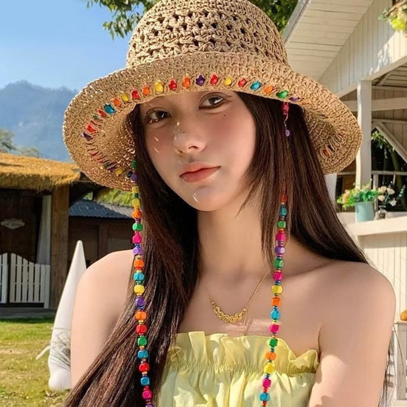 Retro Vielseitiger Hohler Stro – Bucket Hat Straw Bewertung und Preis