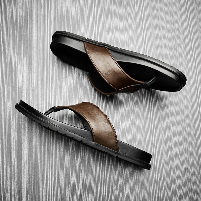 2026 Sommer Neue Herren Echtle – Flip Flop Leather Men Bewertung und Preis