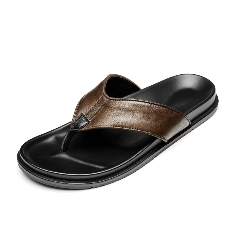 2026 Sommer Neue Herren Echtle – Flip Flop Leather Men Bewertung und Preis