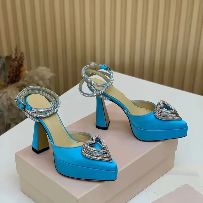 Plattform Kristall Liebe Dekor – Casual Sandal Leather Bewertung und Preis