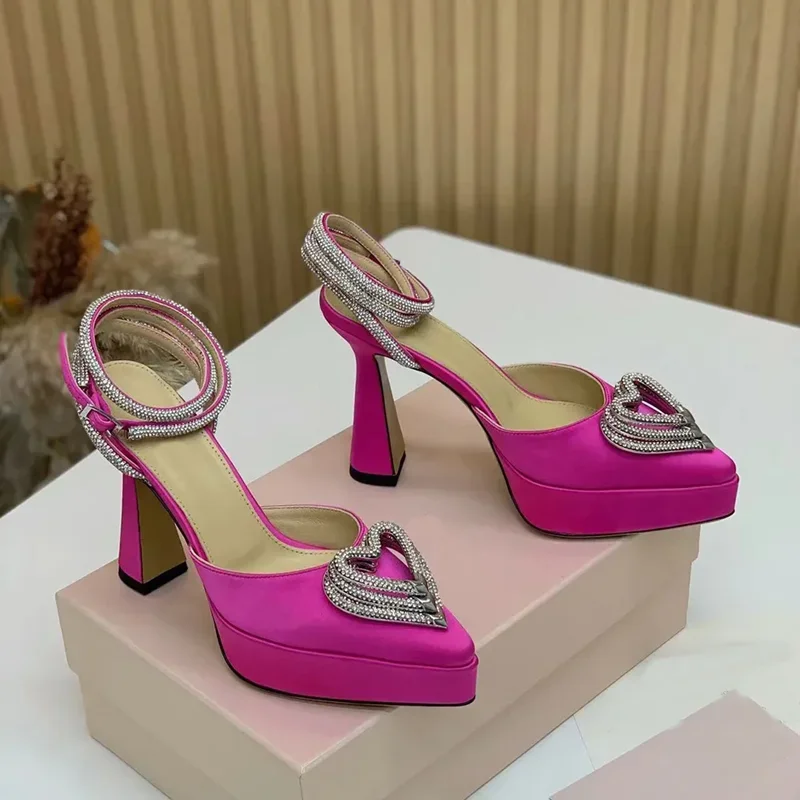 Plattform Kristall Liebe Dekor – Casual Sandal Leather Bewertung und Preis